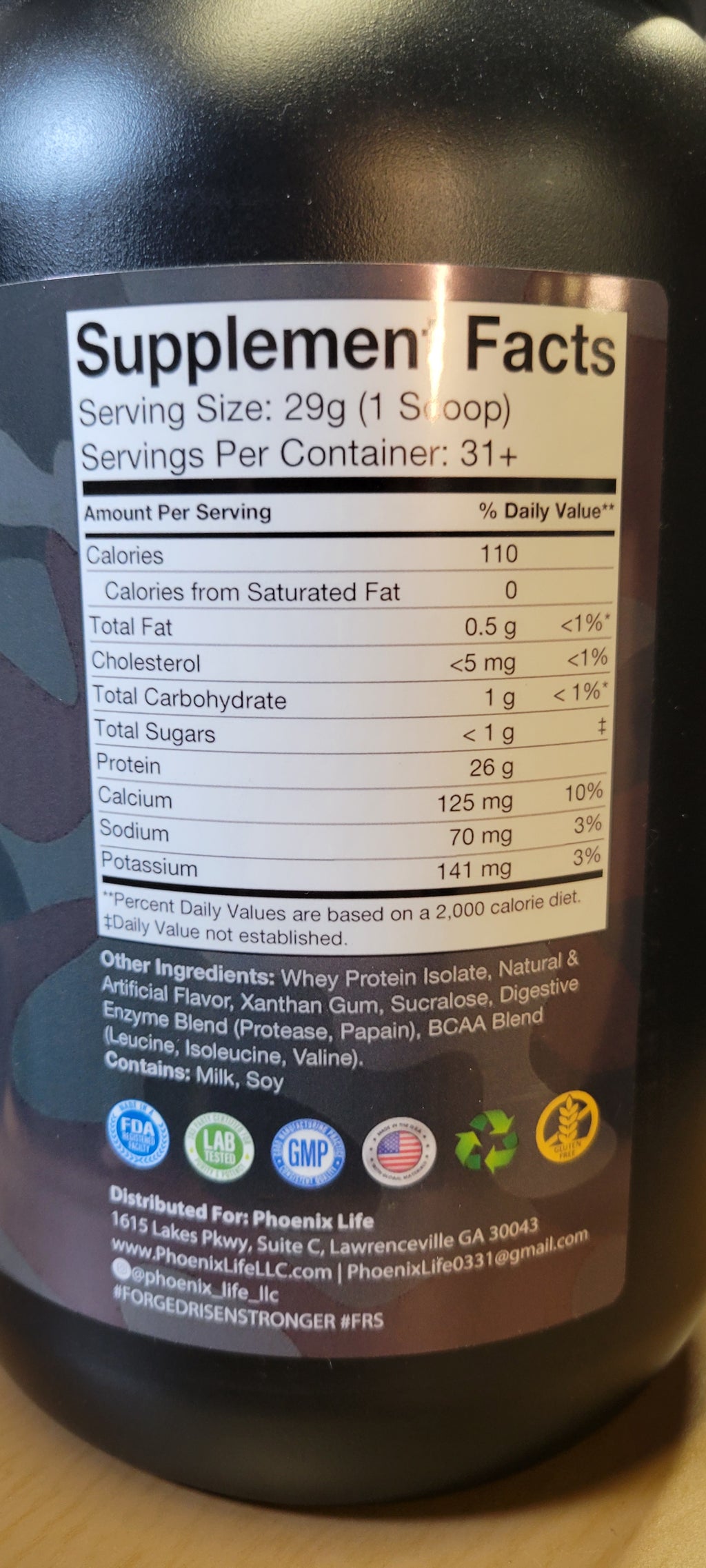 Whey Isolate (Vanilla Milkshake)