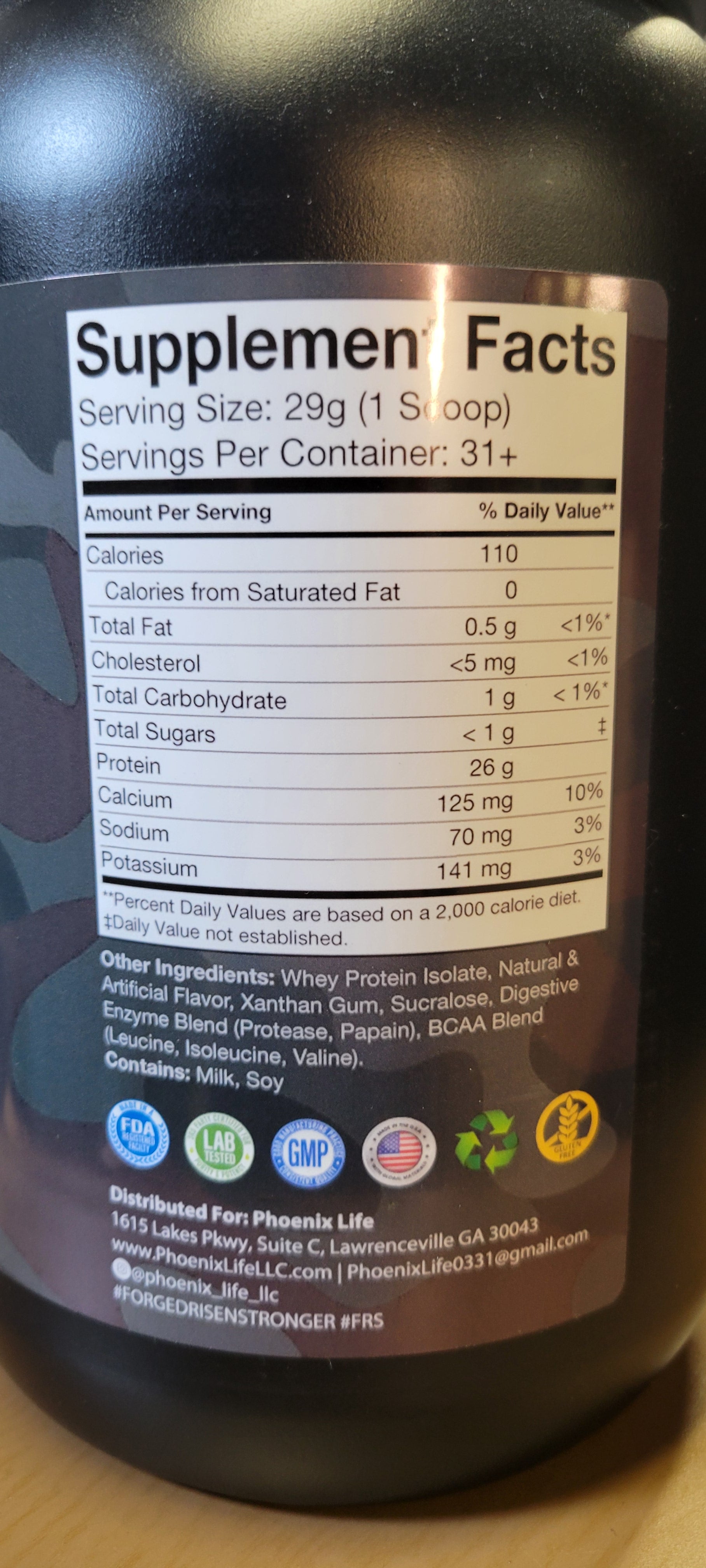 Whey Isolate (Vanilla Milkshake)