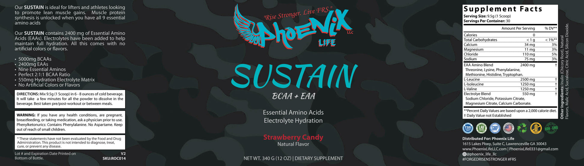 BCAA + EAA (Strawberry Candy)
