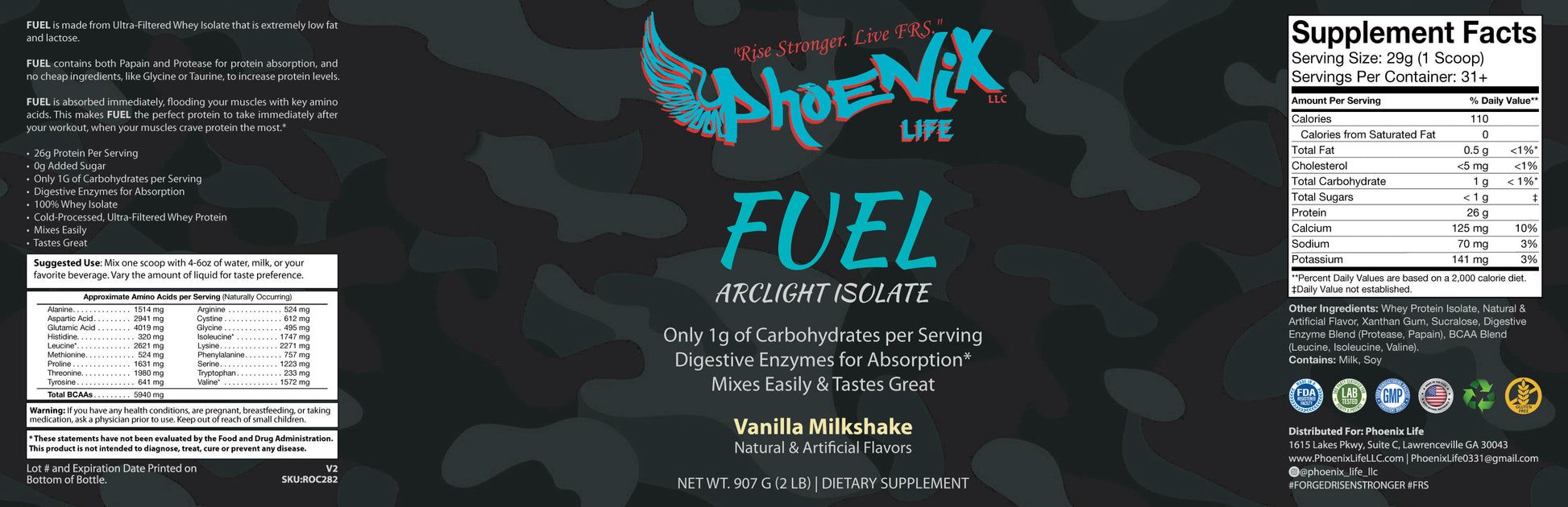 Whey Isolate (Vanilla Milkshake)